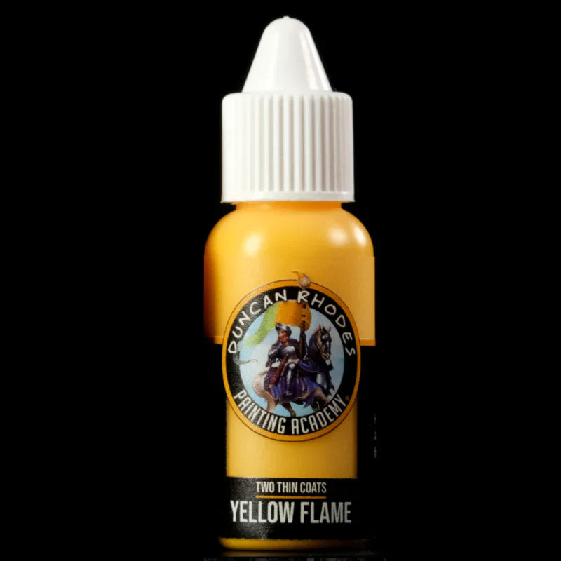 Yellow Flame - Two Thin Coats