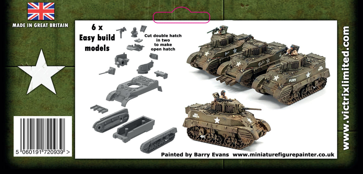 12mm WWII - M5 Stuart
