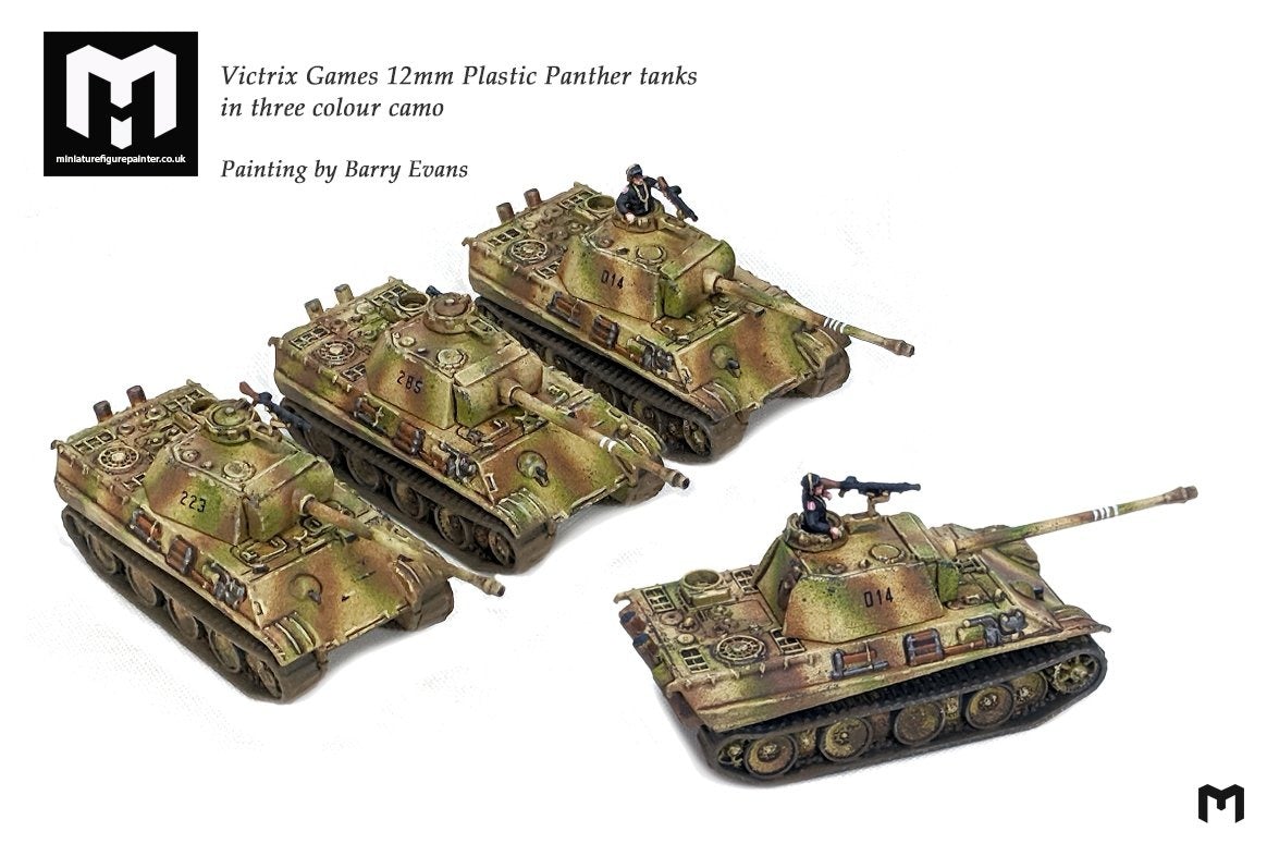 12mm WWII - Panther Ausf G