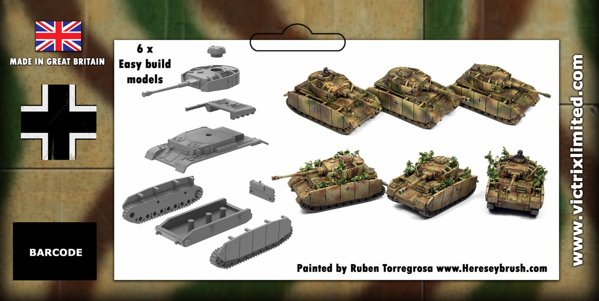 12mm WWII - Panzer IV H