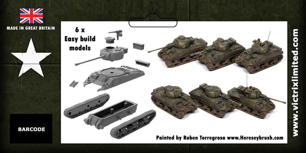 12mm WWII - Sherman Firefly