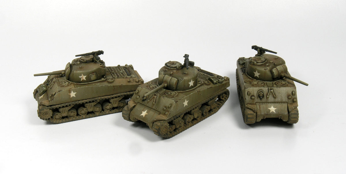 12mm WWII - Sherman M4A3 75mm