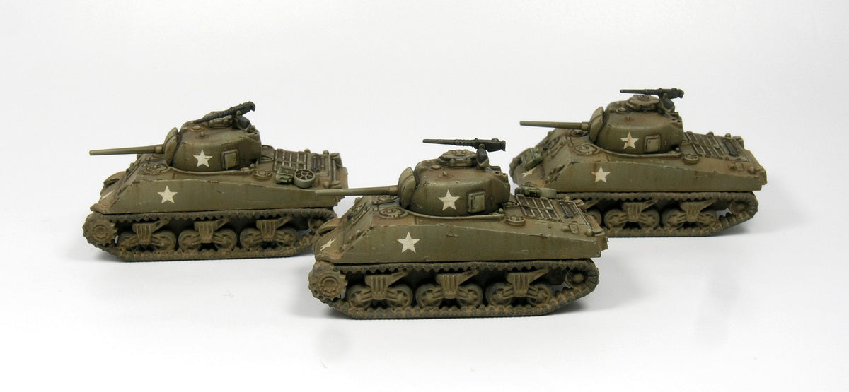 12mm WWII - Sherman M4A3 75mm