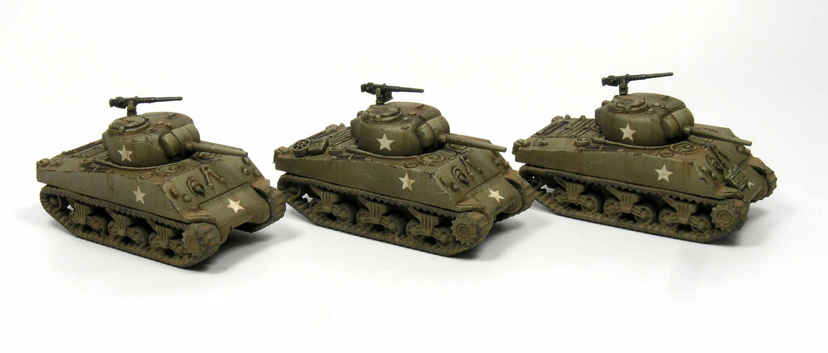 12mm WWII - Sherman M4A3 75mm