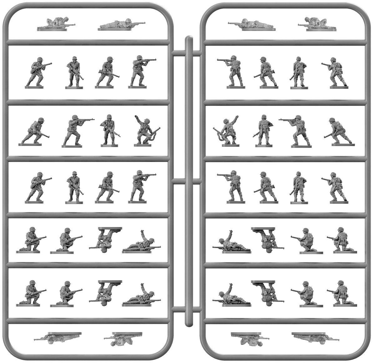 12mm WWII - US Infantry