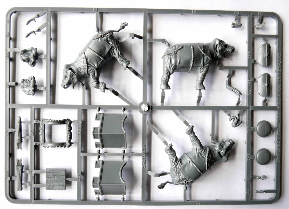 28mm Ancients - African War Elephant