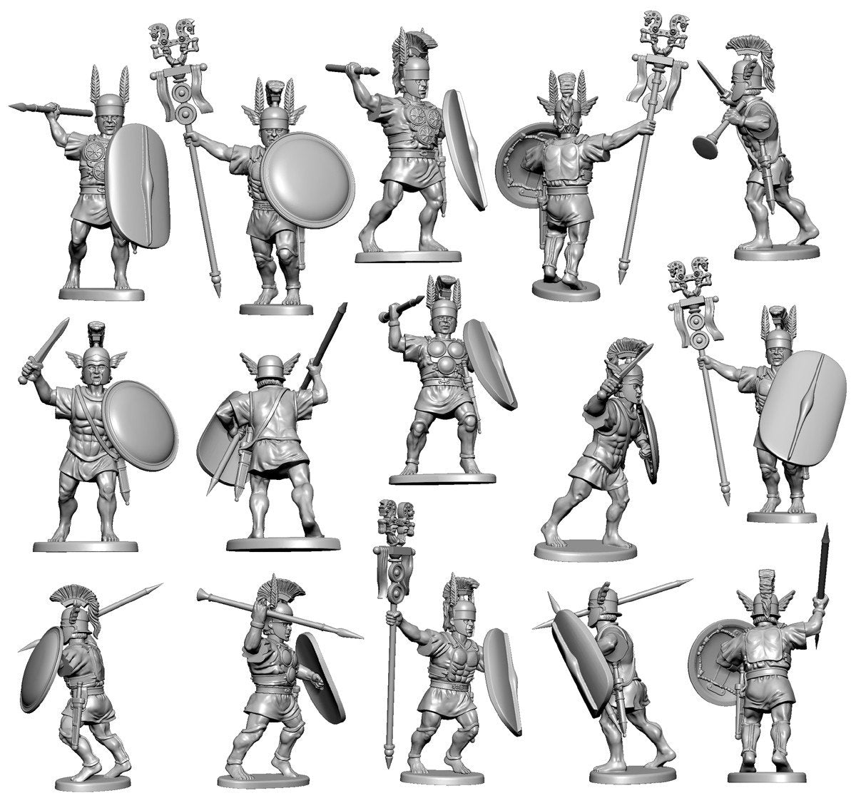 28mm Ancients - Ancient Armoured Samnites