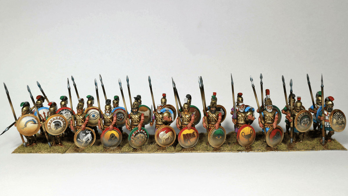 28mm Ancients - Athenian Armoured Hoplites 5th To 3rd Century BCE