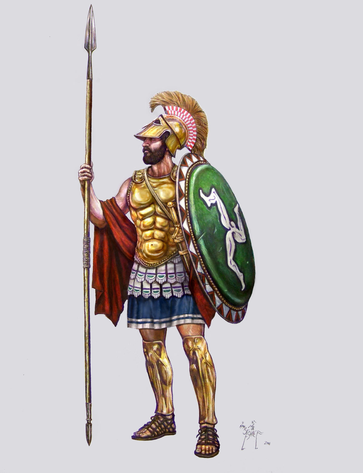 28mm Ancients - Athenian Armoured Hoplites 5th To 3rd Century BCE