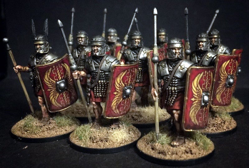 28mm Ancients - Early Imperial Roman Legionaries Advancing