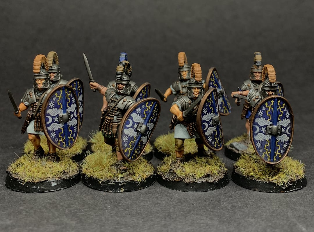 28mm Ancients - Early Imperial Roman Legionaries Attacking