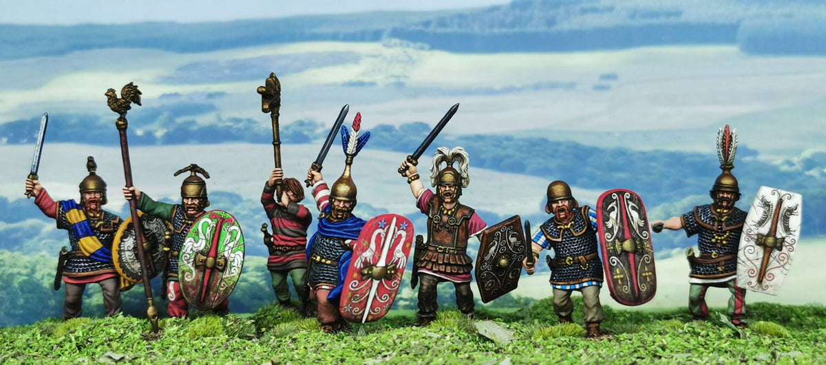 28mm Ancients - Gallic Armoured Warriors