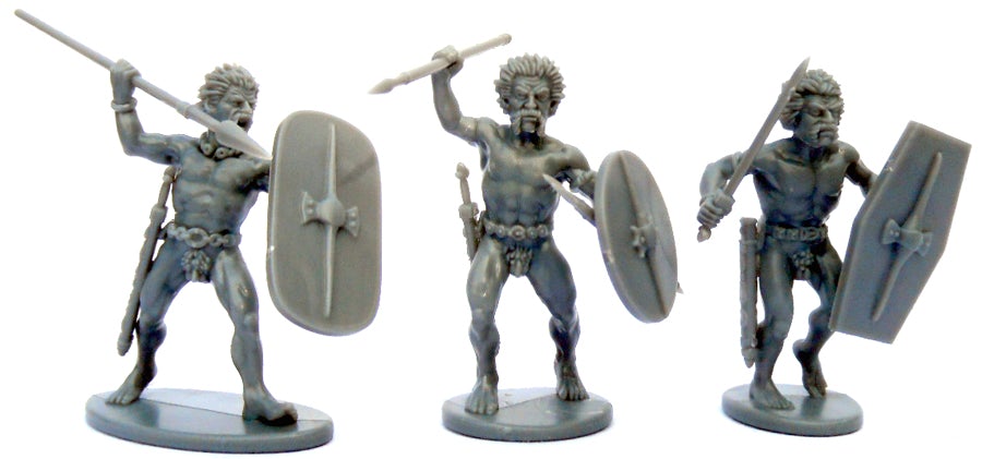 28mm Ancients - Gallic Naked Fanatics