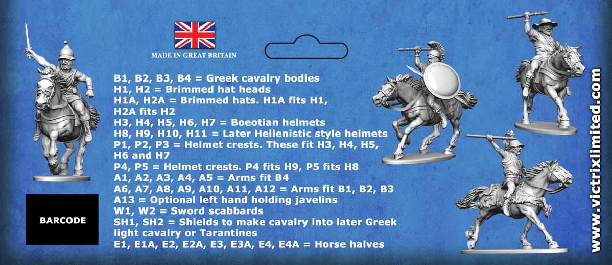 28mm Ancients - Greek Light Cavalry