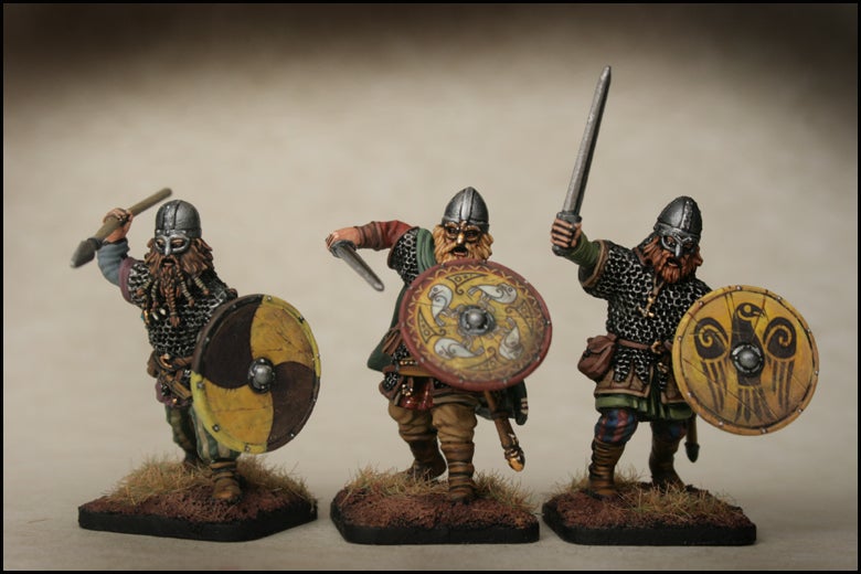 28mm Ancients - Hard Plastic Dark Age Shields