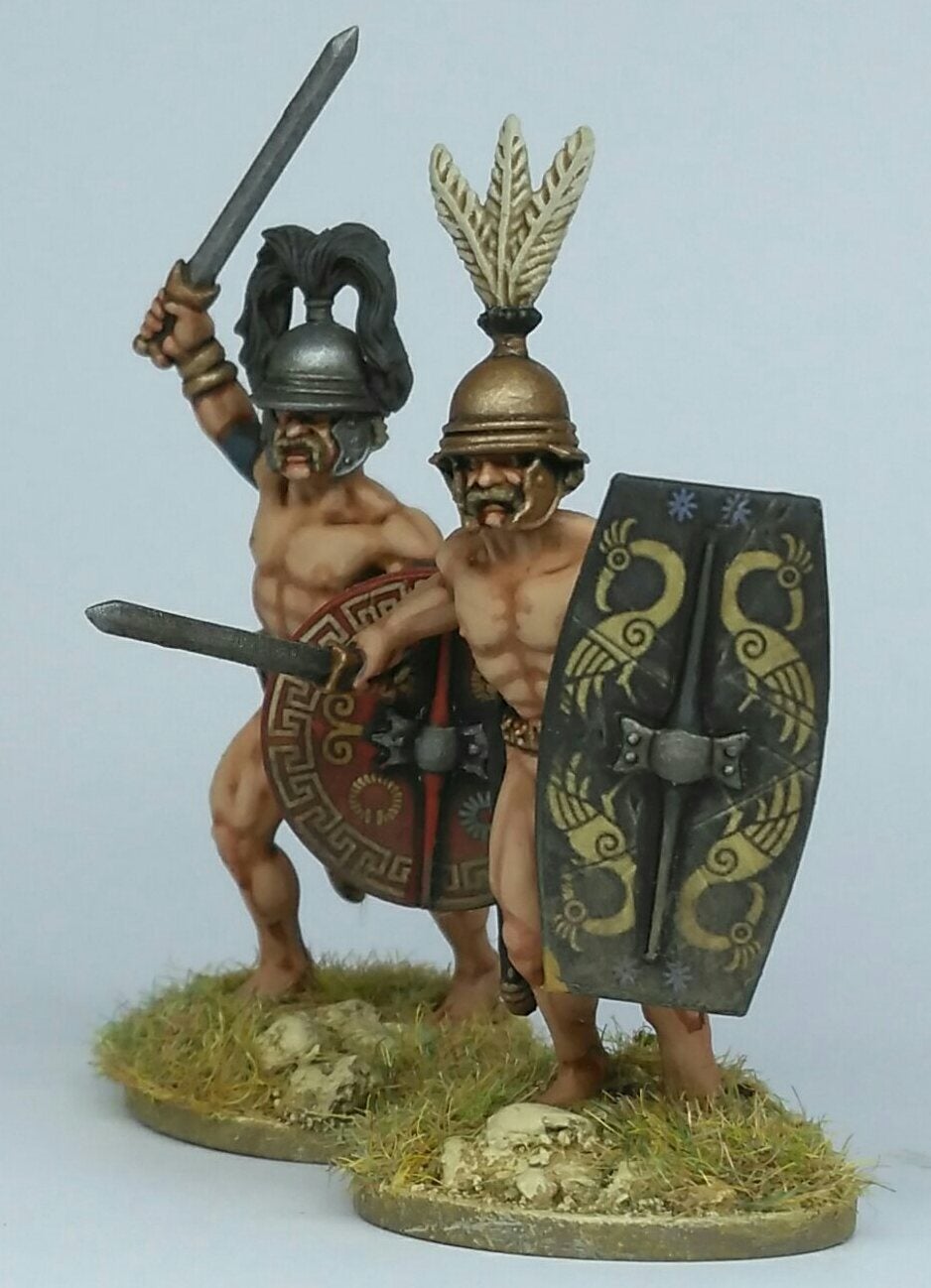 28mm Ancients - Hard Plastic Gallic Shield Pack