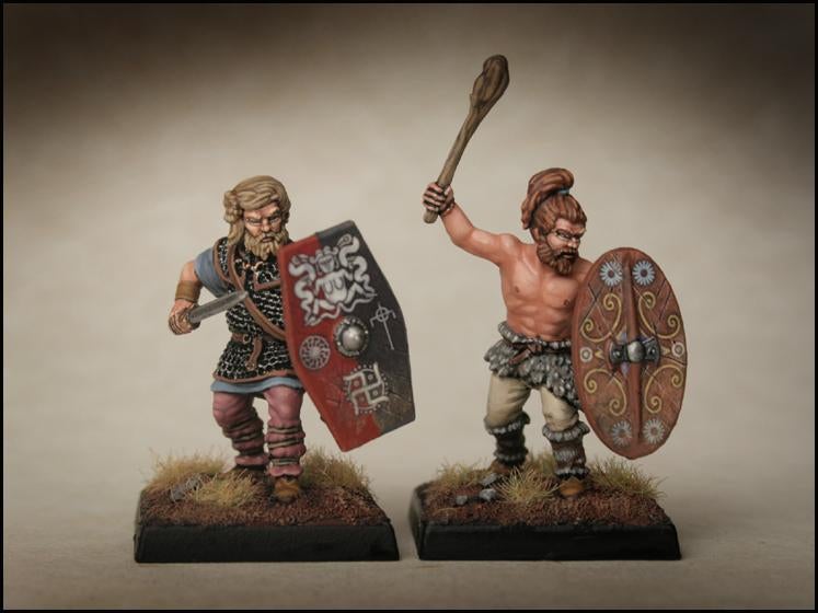 28mm Ancients - Hard Plastic Gallic Shield Pack
