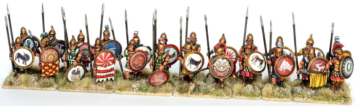 28mm Ancients - Mercenary Armoured Hoplites 5th To 3rd Century BCE