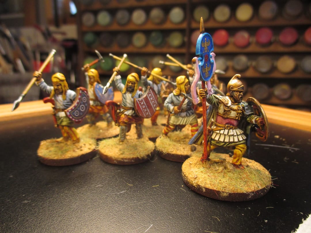 28mm Ancients - Persian Unarmoured Spearman