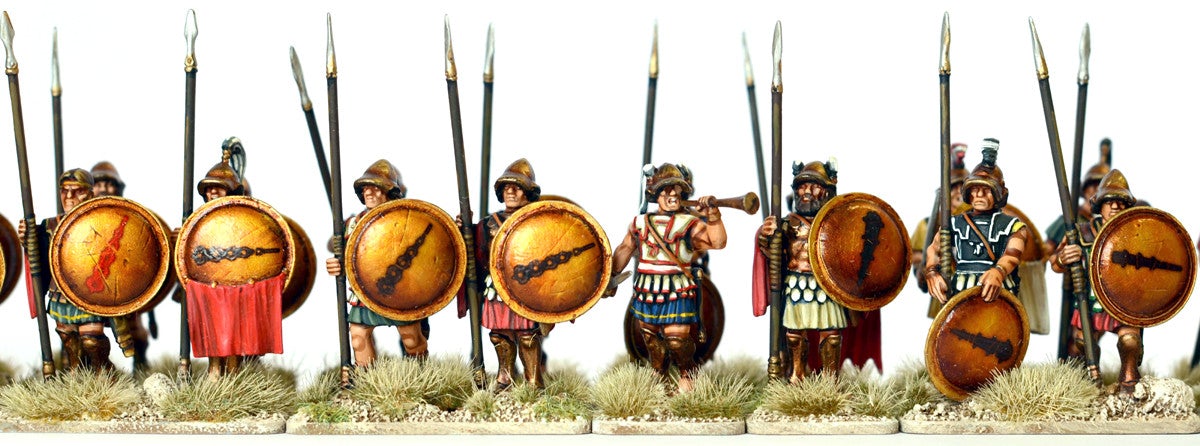 28mm Ancients - Theban Armoured Hoplites 5th To 3rd Century BCE
