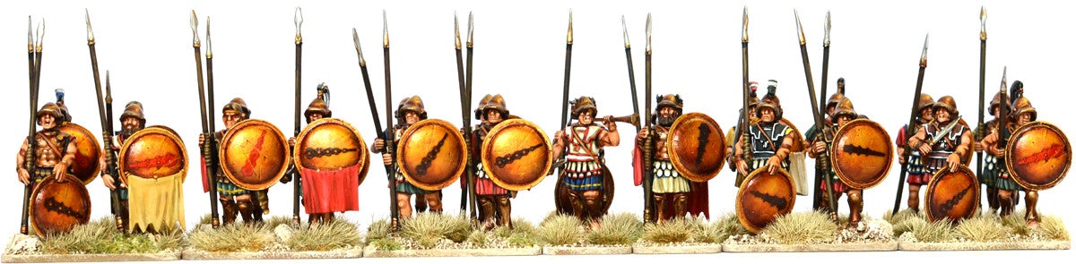28mm Ancients - Theban Armoured Hoplites 5th To 3rd Century BCE