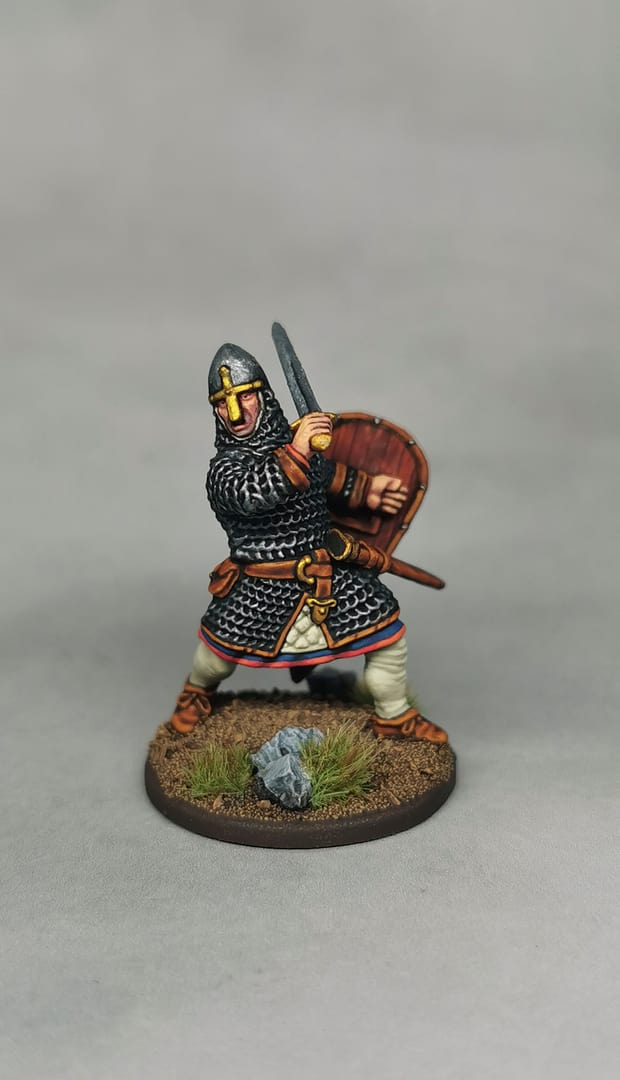 28mm Dark Ages - Norman Infantry