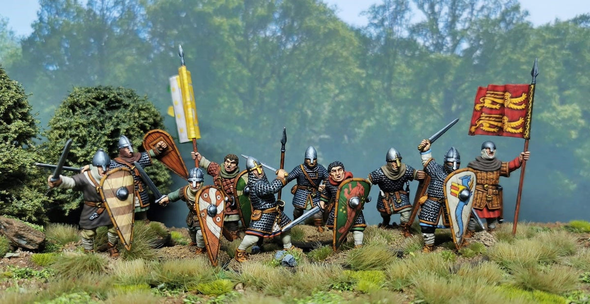 28mm Dark Ages - Norman Infantry