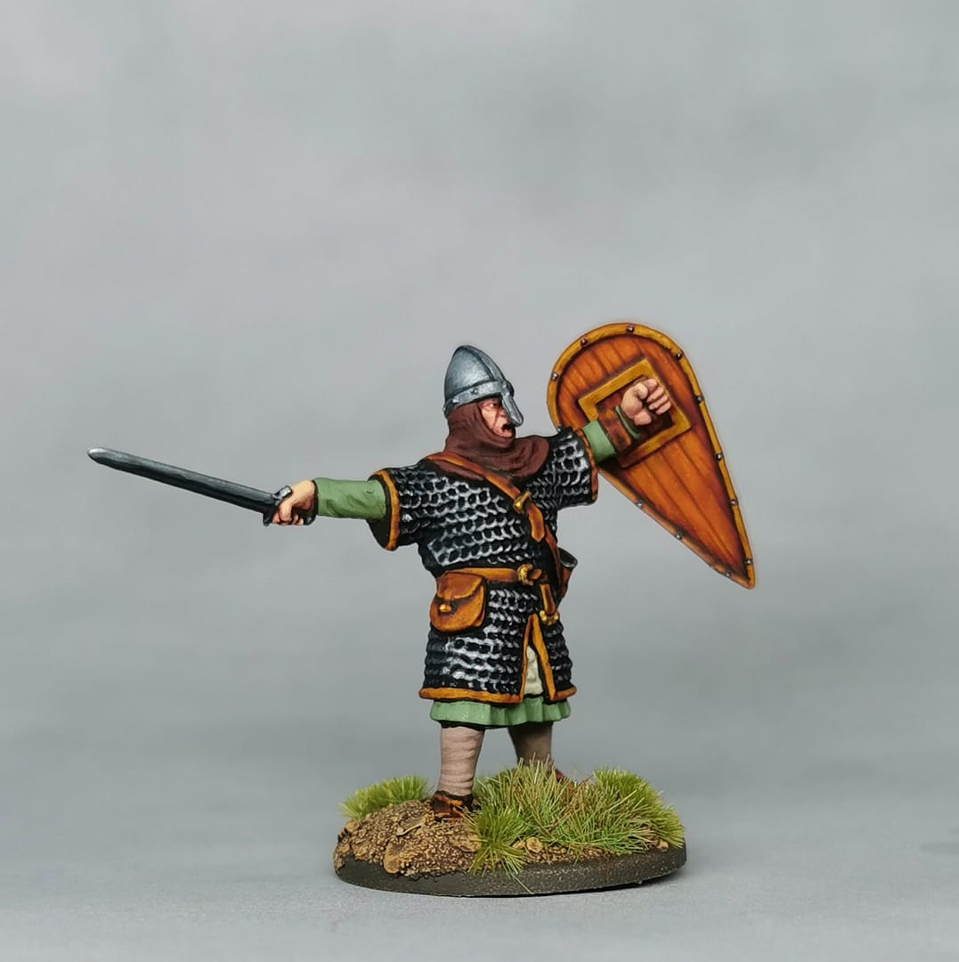28mm Dark Ages - Norman Infantry