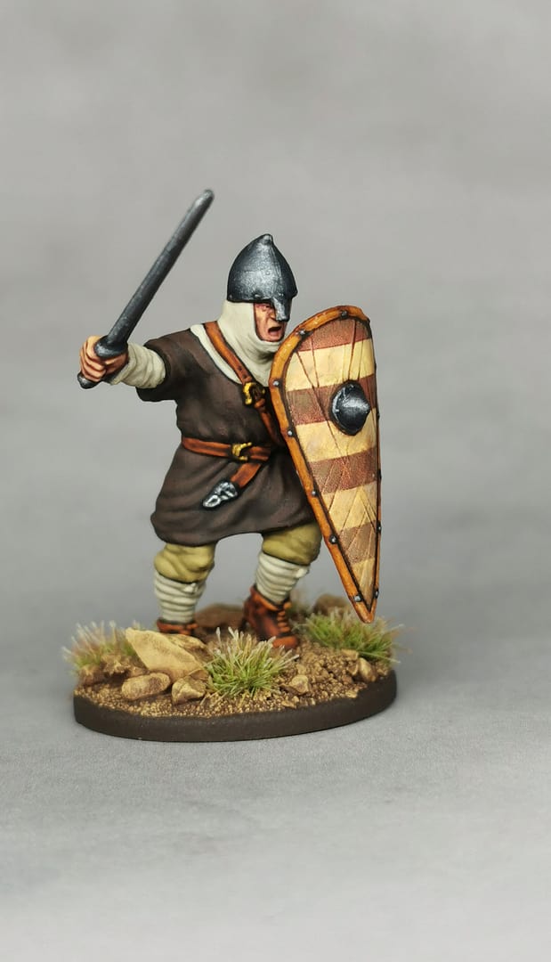 28mm Dark Ages - Norman Infantry