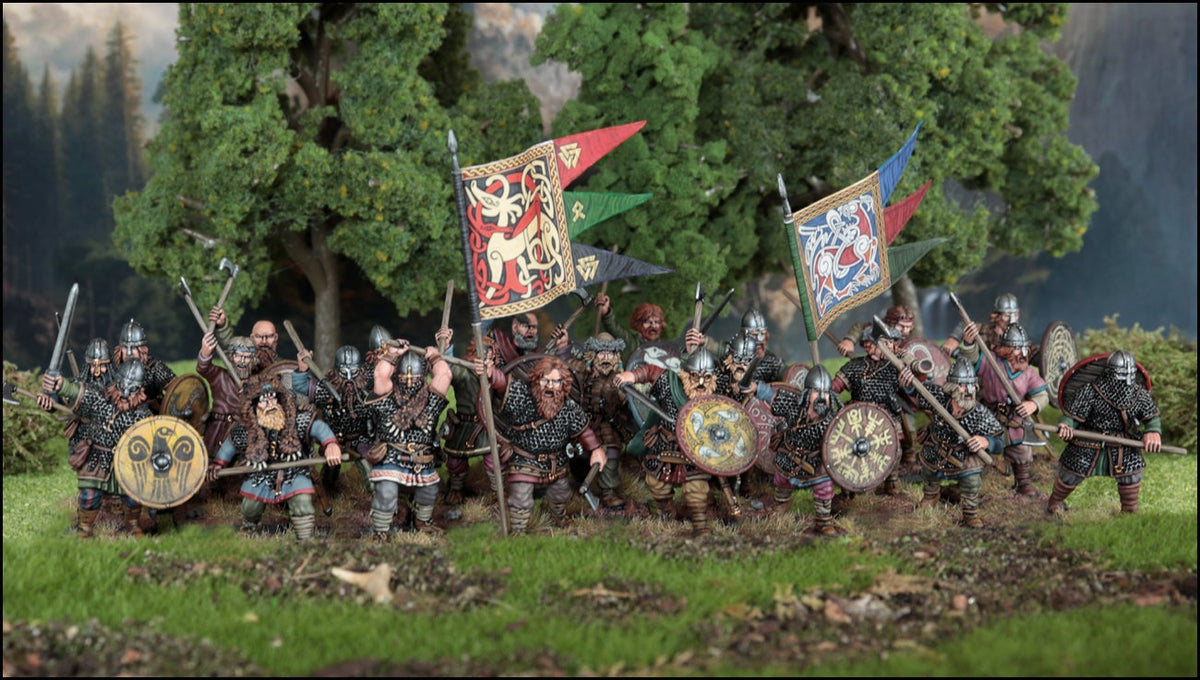 28mm Dark Ages - Vikings