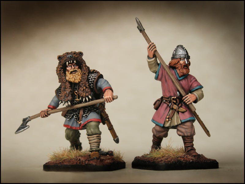28mm Dark Ages - Vikings