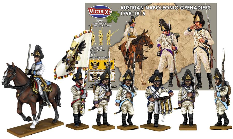 28mm Napoleonics - Austrian Napoleonic Grenadiers 1798-1815