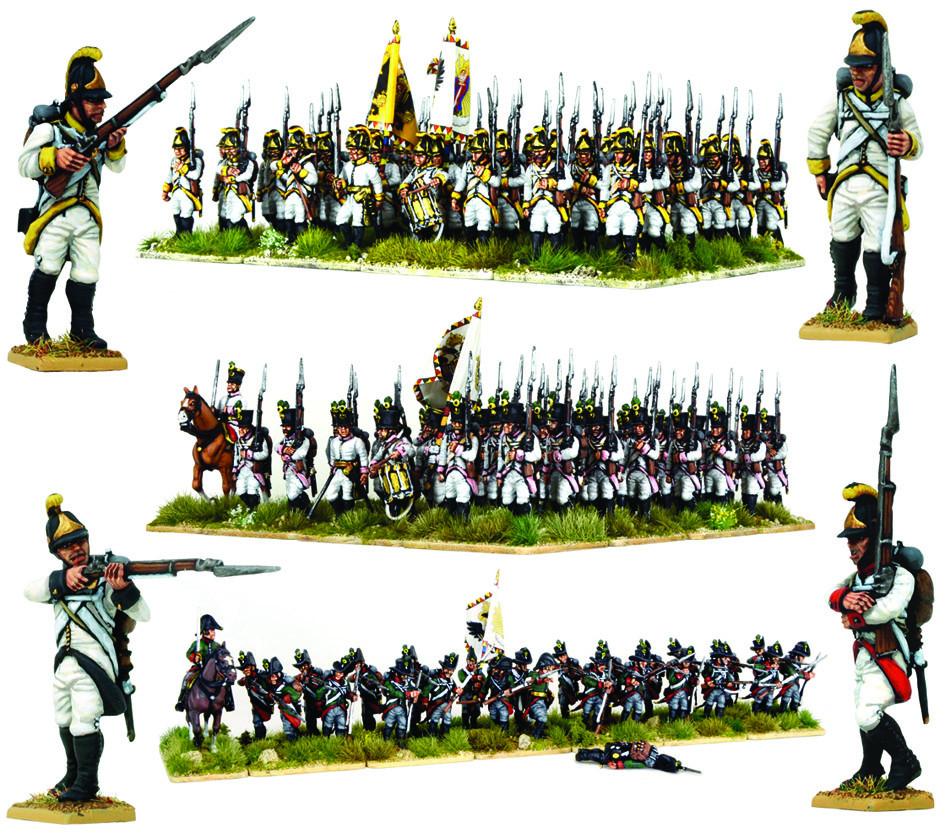 28mm Napoleonics - Austrian Napoleonic Infantry 1798-1809