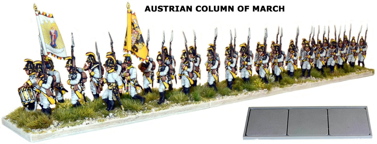 28mm Napoleonics - Austrian Napoleonic Infantry 1798-1809