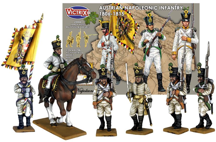 28mm Napoleonics - Austrian Napoleonic Infantry 1806-1815