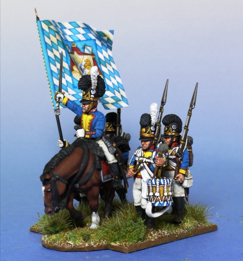 28mm Napoleonics - Bavarian Infantry