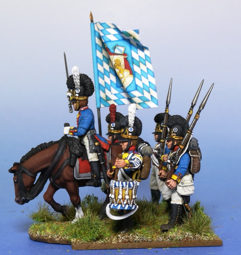 28mm Napoleonics - Bavarian Infantry