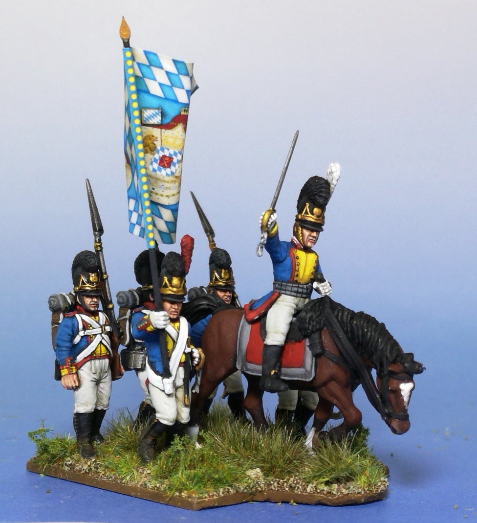 28mm Napoleonics - Bavarian Infantry