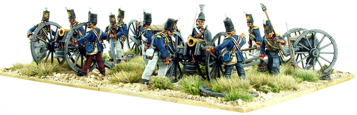 28mm Napoleonics - British Napleonic Foot Artillery