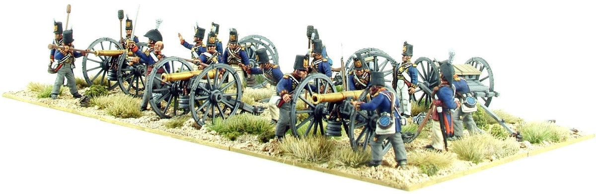 28mm Napoleonics - British Napleonic Foot Artillery