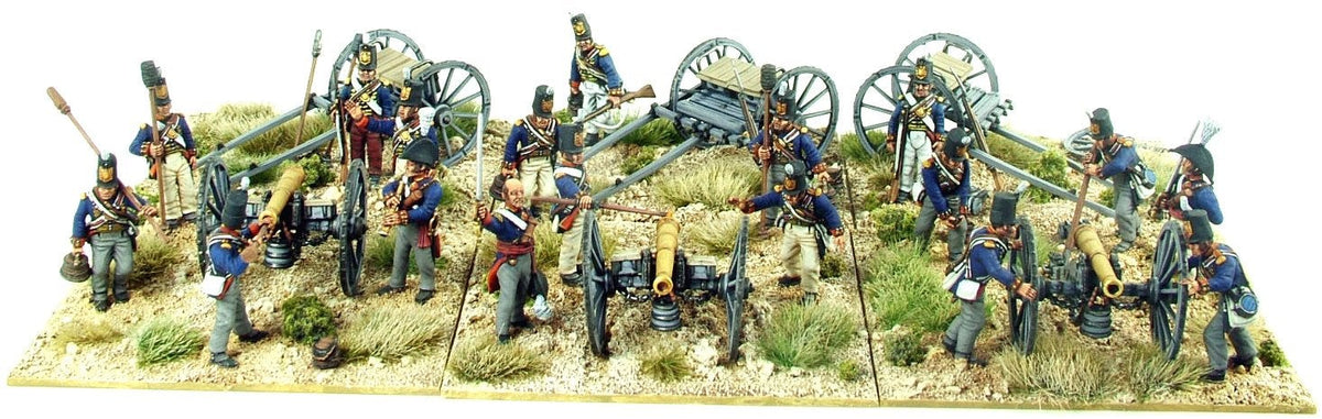 28mm Napoleonics - British Napleonic Foot Artillery