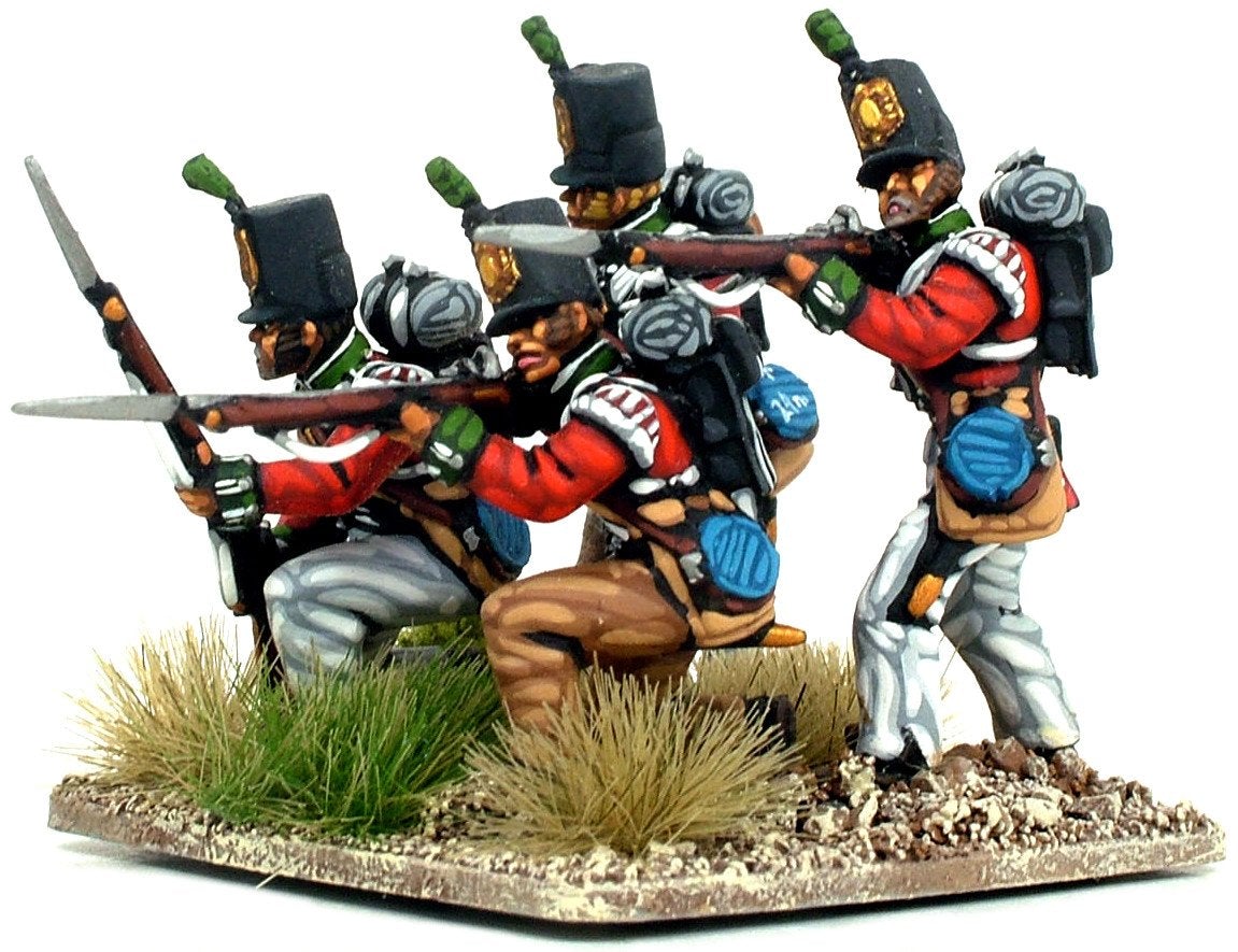 28mm Napoleonics - British Peninsular Infantry Centre Companies