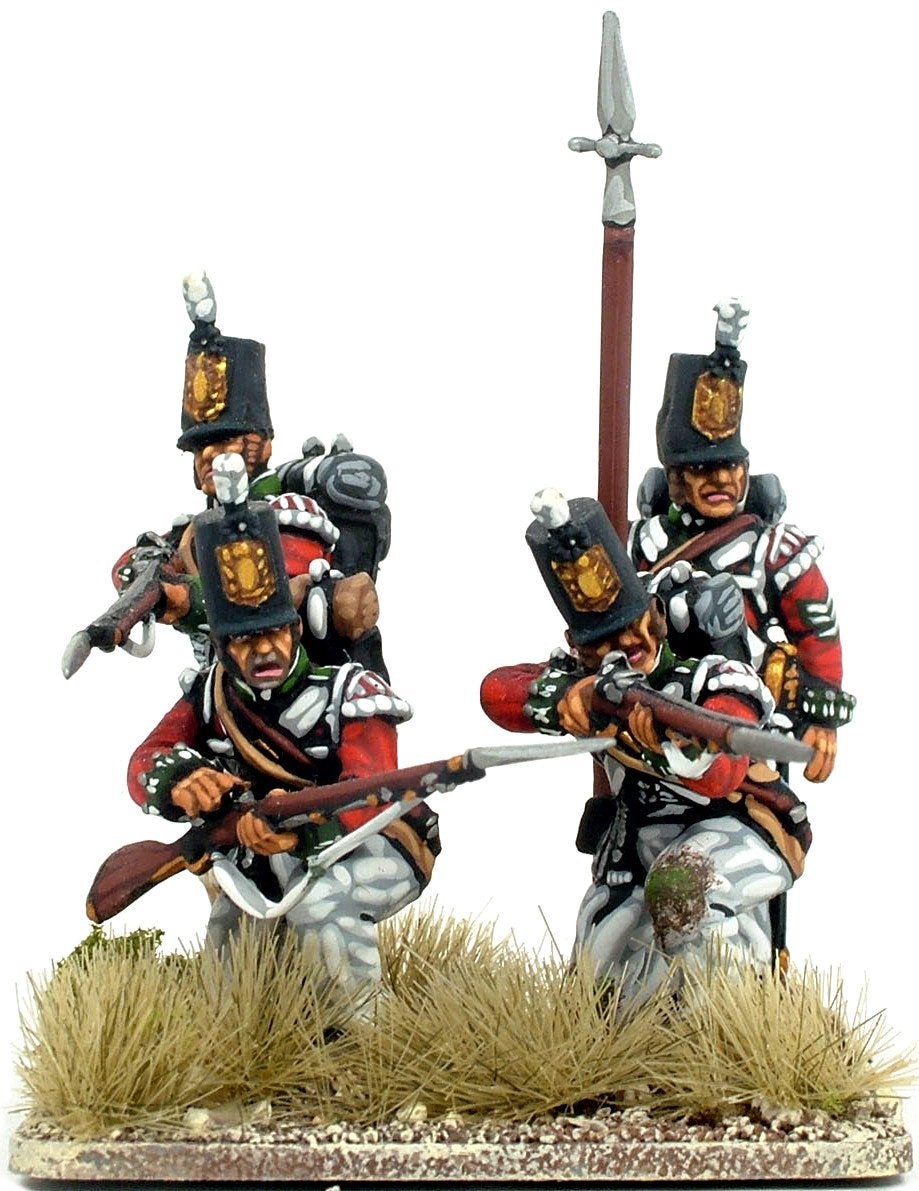 28mm Napoleonics - British Peninsular Infantry Centre Companies