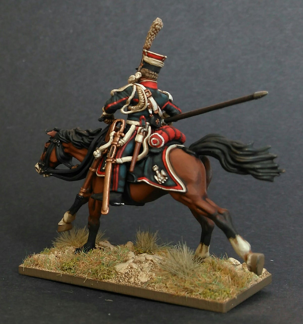 28mm Napoleonics - French Napoleonic Imperial Guard Lancers