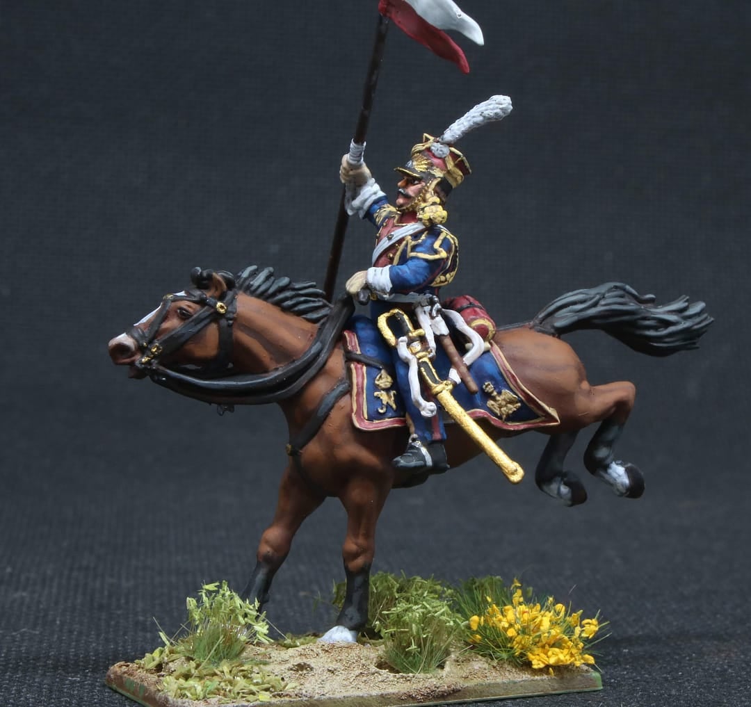 28mm Napoleonics - French Napoleonic Imperial Guard Lancers
