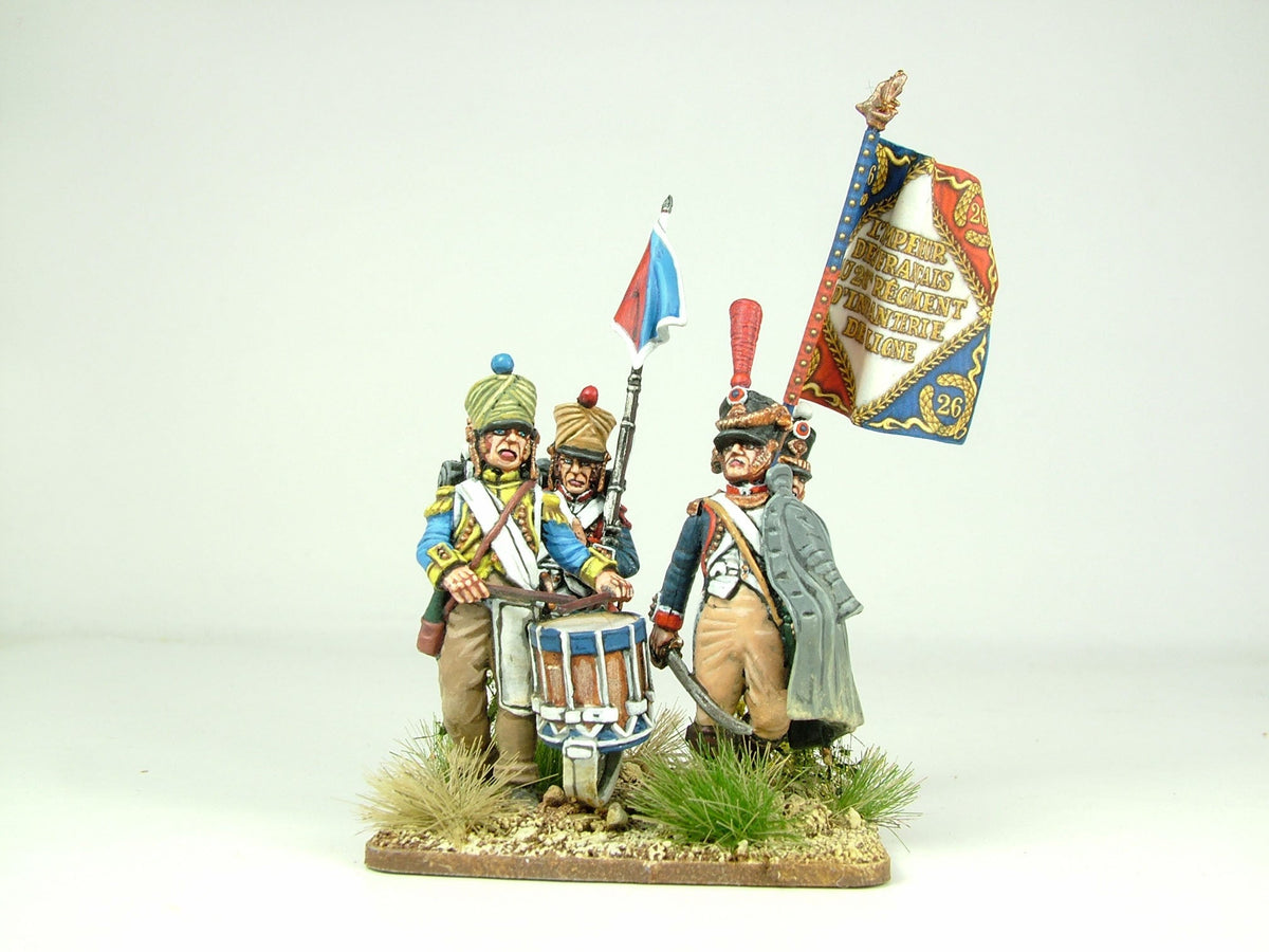 28mm Napoleonics - French Napoleonic Infantry 1807 - 1812