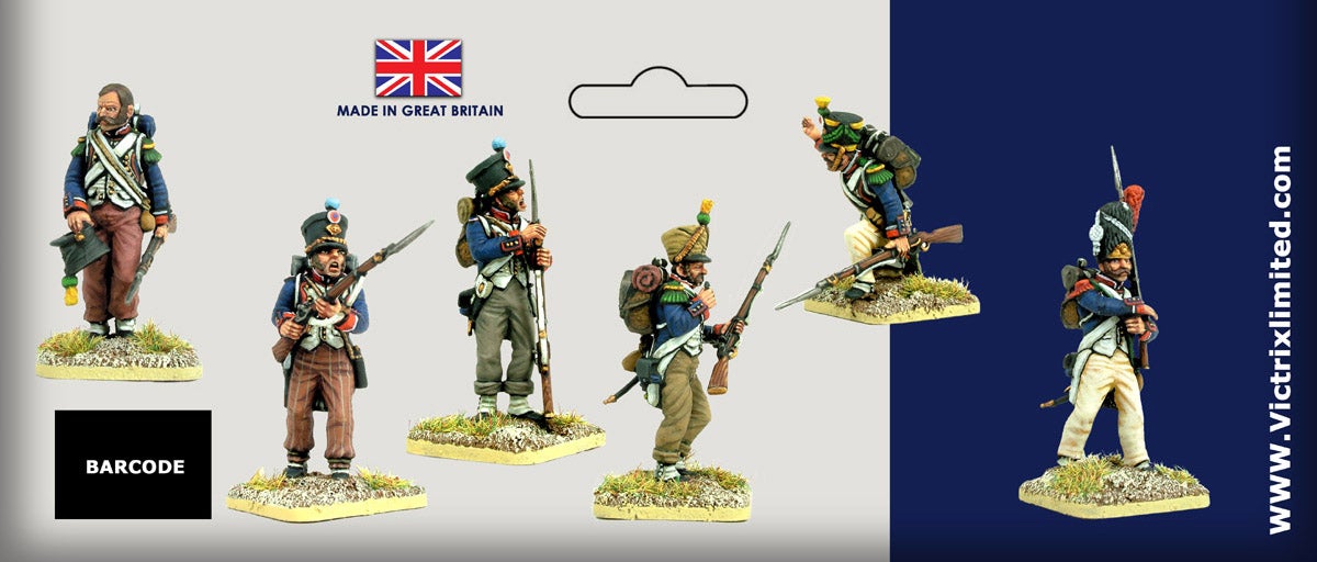 28mm Napoleonics - French Napoleonic Infantry 1807 - 1812