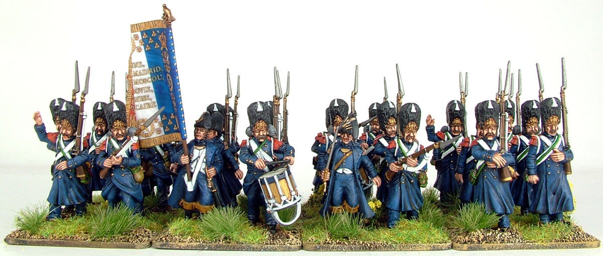 28mm Napoleonics - Napoleon's French Old Guard Chasseurs