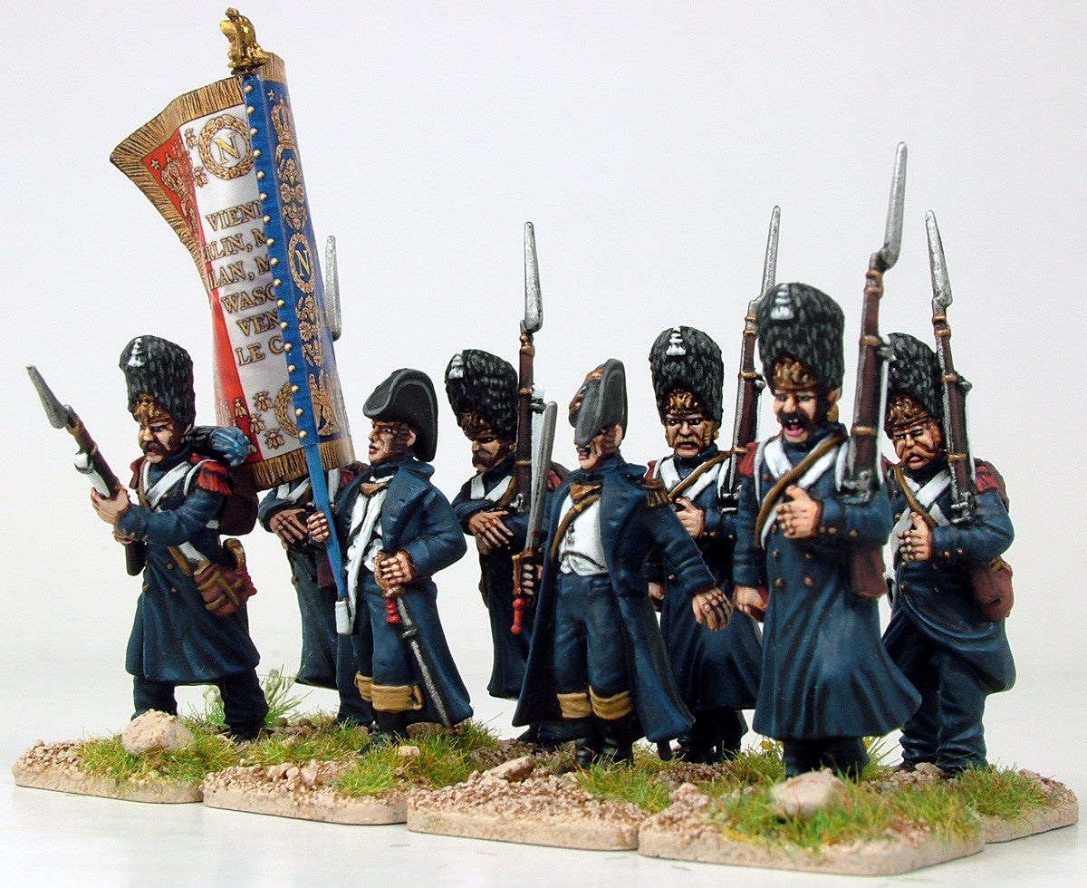 28mm Napoleonics - Napoleon's French Old Guard Chasseurs