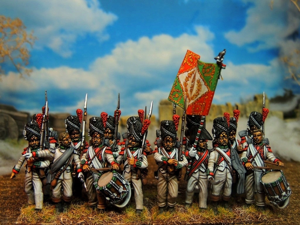 28mm Napoleonics - Napoleon's French Old Guard Grenadiers